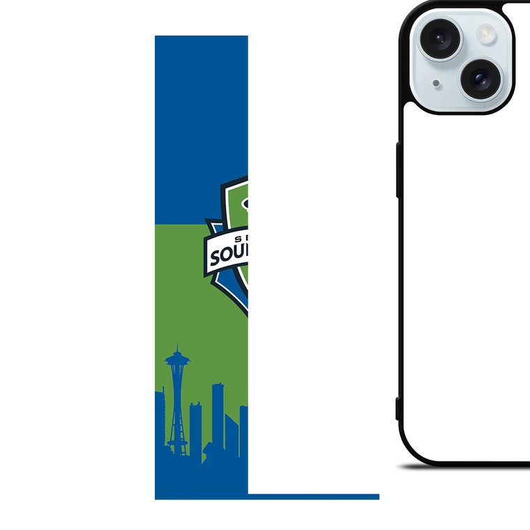 SEATTLE SOUNDERS FC LOGO iPhone 15  Case Cover SEATTLE SOUNDERS FC LOGO iPhone 15  Case Cover