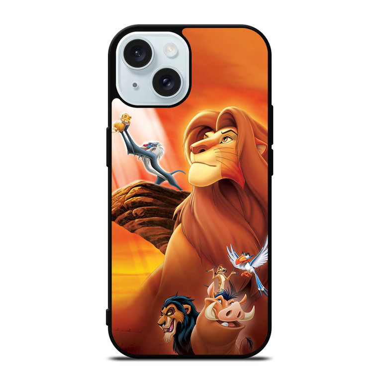 SIMBA THE LION KING iPhone 15  Case Cover