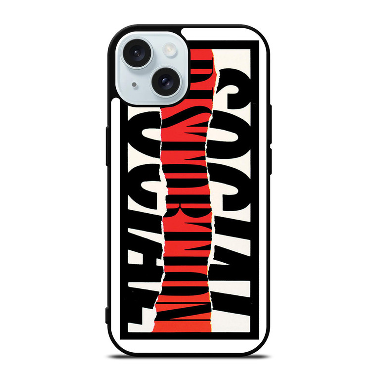 SOCIAL DISTORTION PUNK ROCK BAND iPhone 15  Case Cover SOCIAL DISTORTION PUNK ROCK BAND iPhone 15  Case Cover