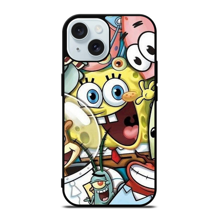 SPONGEBOB AND FRIENDS iPhone 15  Case Cover