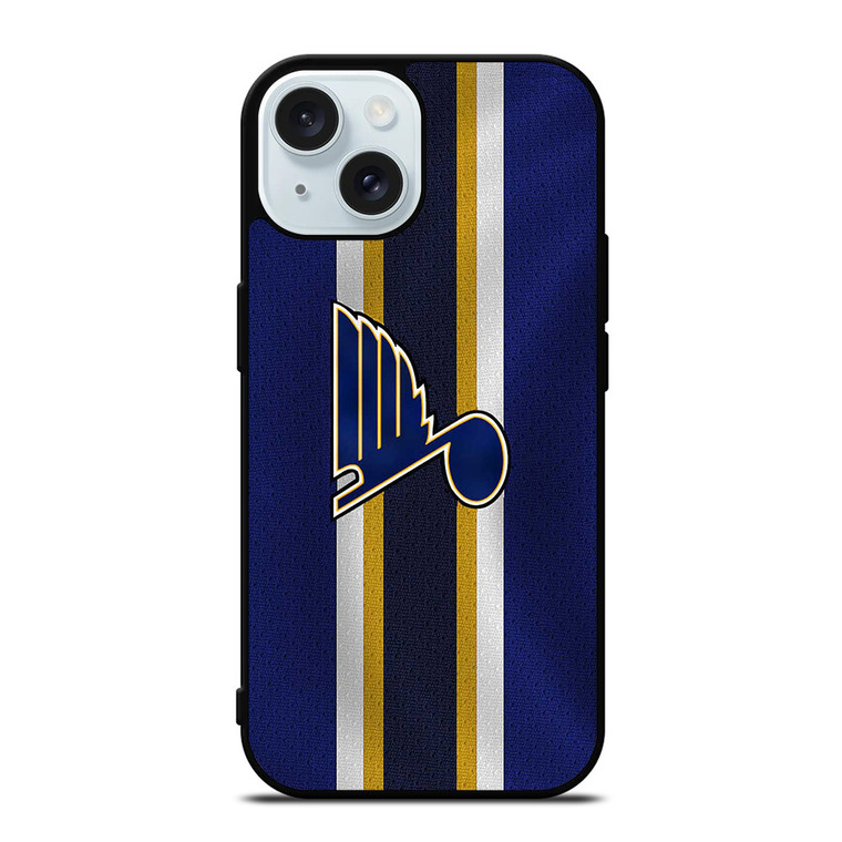 ST LOUIS BLUES LOGO FLAG iPhone 15  Case Cover