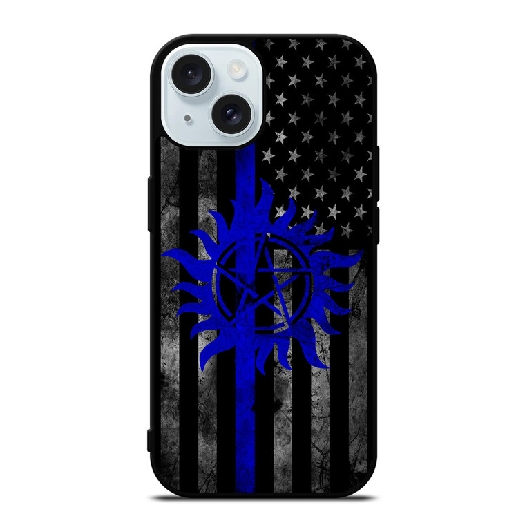 SUPERNATURAL LOGO 2 iPhone 15  Case Cover