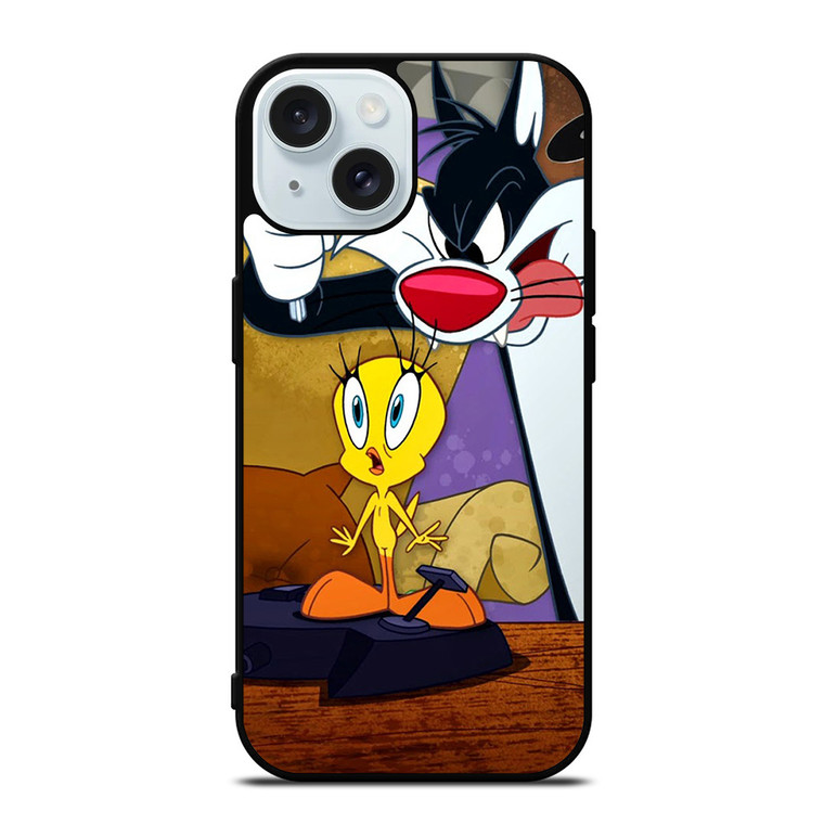 SYLVESTER AND TWEETY iPhone 15  Case Cover