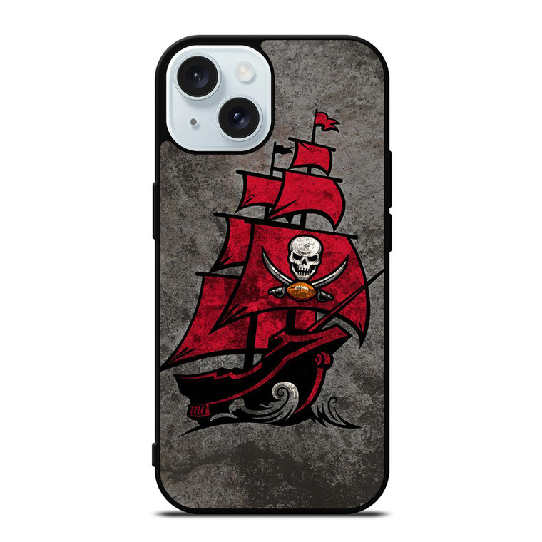 TAMPA BAY BUCCANEERS FOOTBALL LOGO ICON iPhone 15  Case Cover