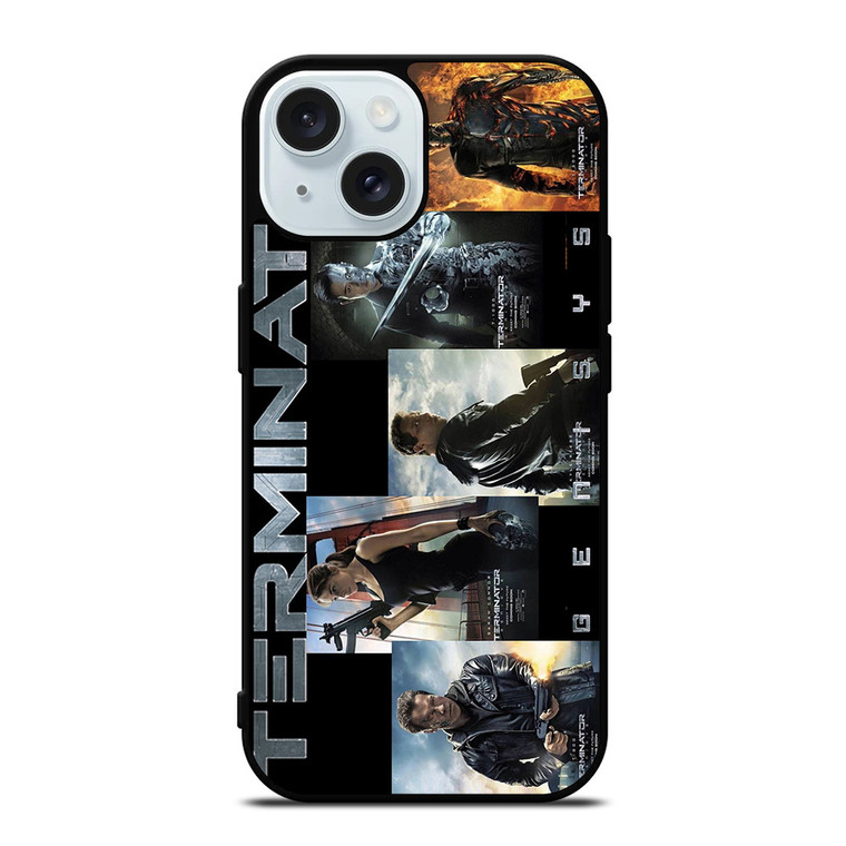 TERMINATOR ALL CHARACTER GENISYS iPhone 15  Case Cover