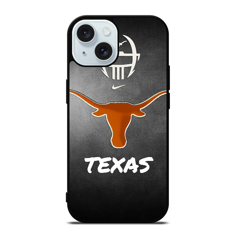 TEXAS LONGHORNS LOGO FOOTBALL iPhone 15  Case Cover