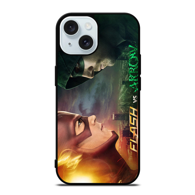 THE FLASH VS ARROW 2 iPhone 15  Case Cover