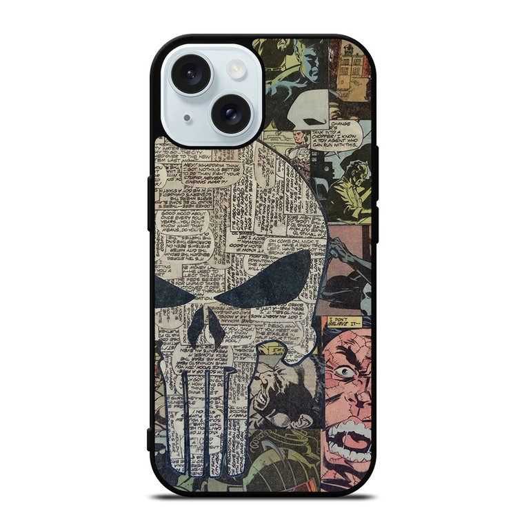 THE PUNISHER COMIC iPhone 15  Case Cover