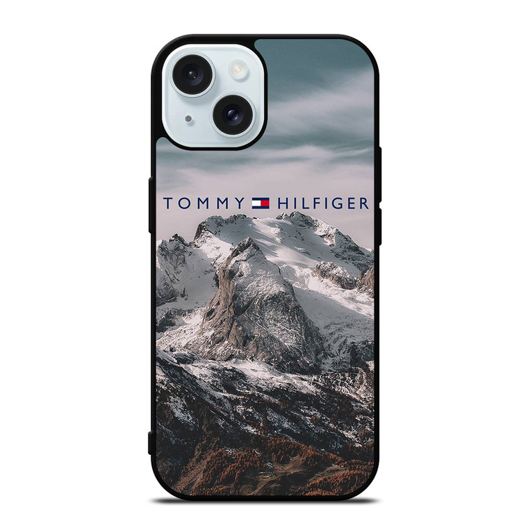 TOMMY HILFIGER LOGO MOUNTAIN iPhone 15  Case Cover