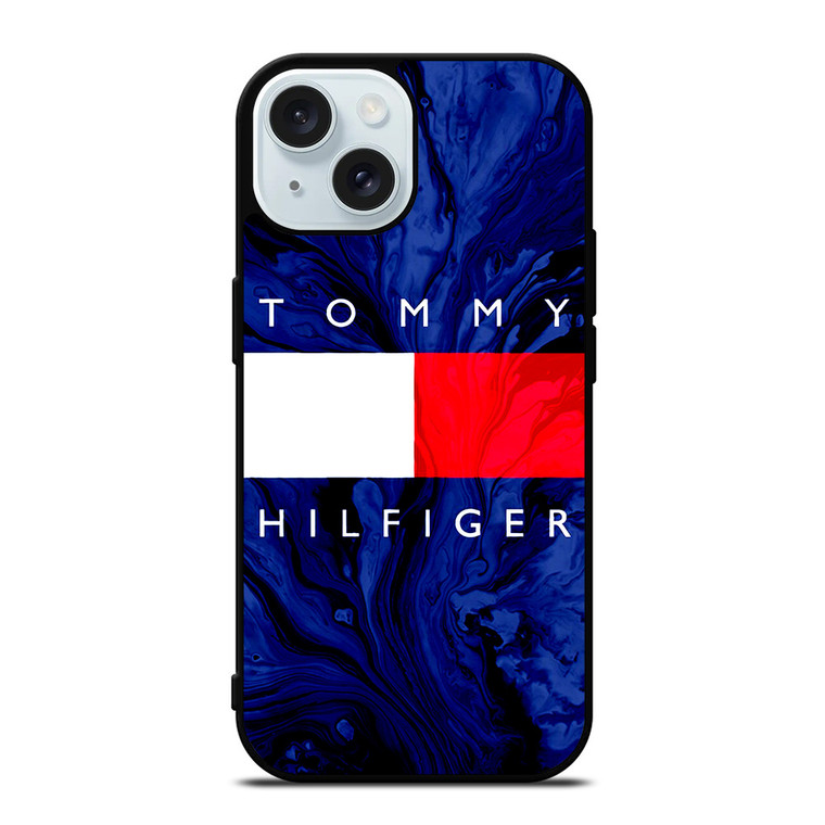 TOMMY HILFIGER MARBLE iPhone 15  Case Cover