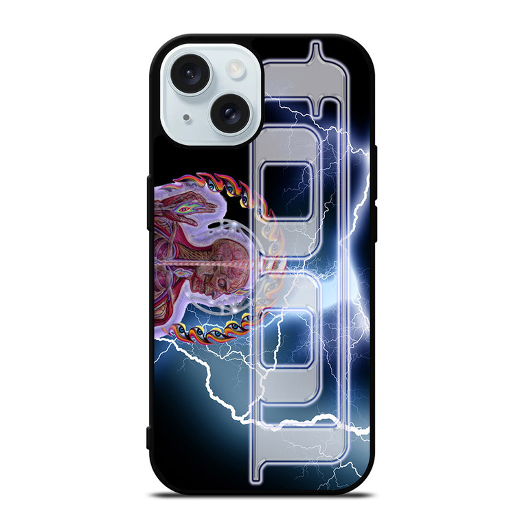 TOOL BAND LIGHTNING iPhone 15  Case Cover TOOL BAND LIGHTNING iPhone 15  Case Cover