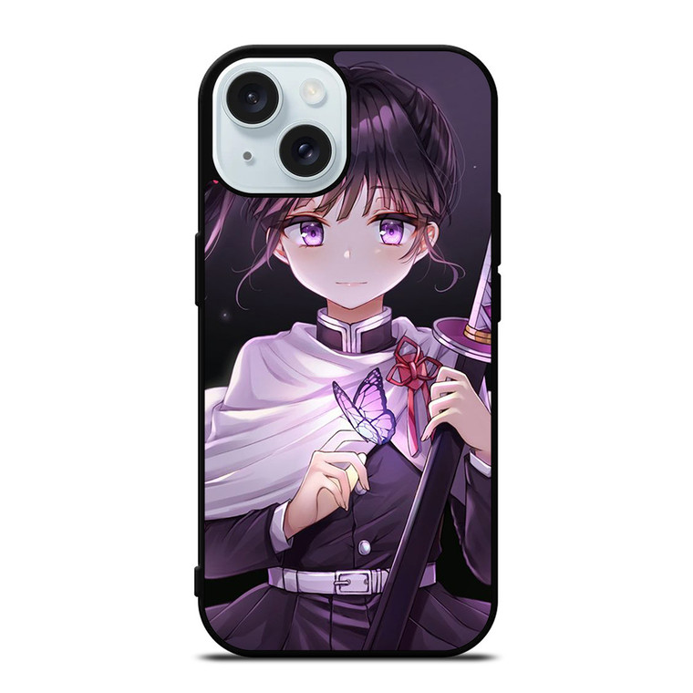 TSUYURI KANAO ANIME KIMETSU NO YAIBA DEMON SLAYER iPhone 15  Case Cover