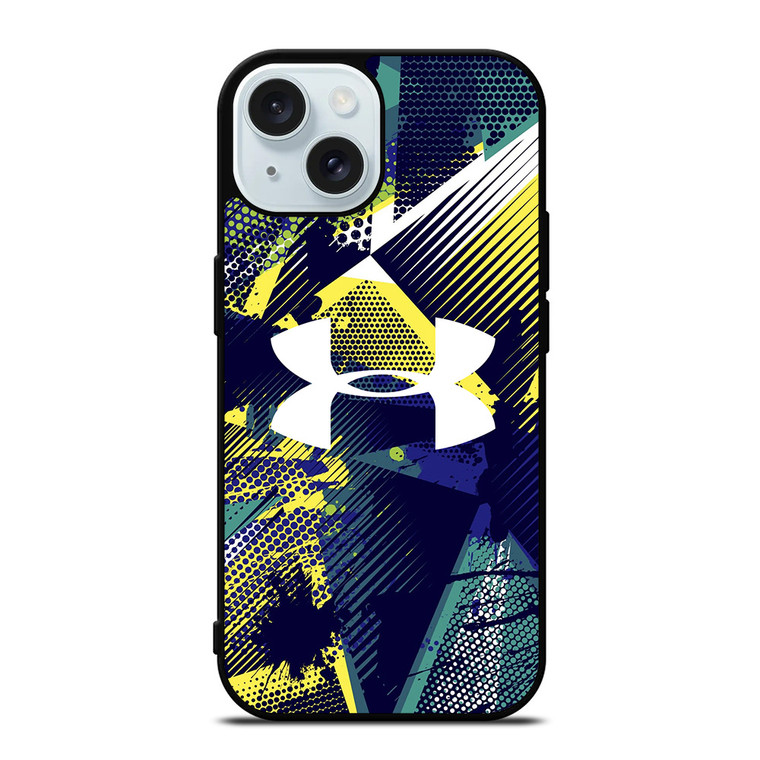 UNDER ARMOUR COLORFUL LIQUID iPhone 15  Case Cover