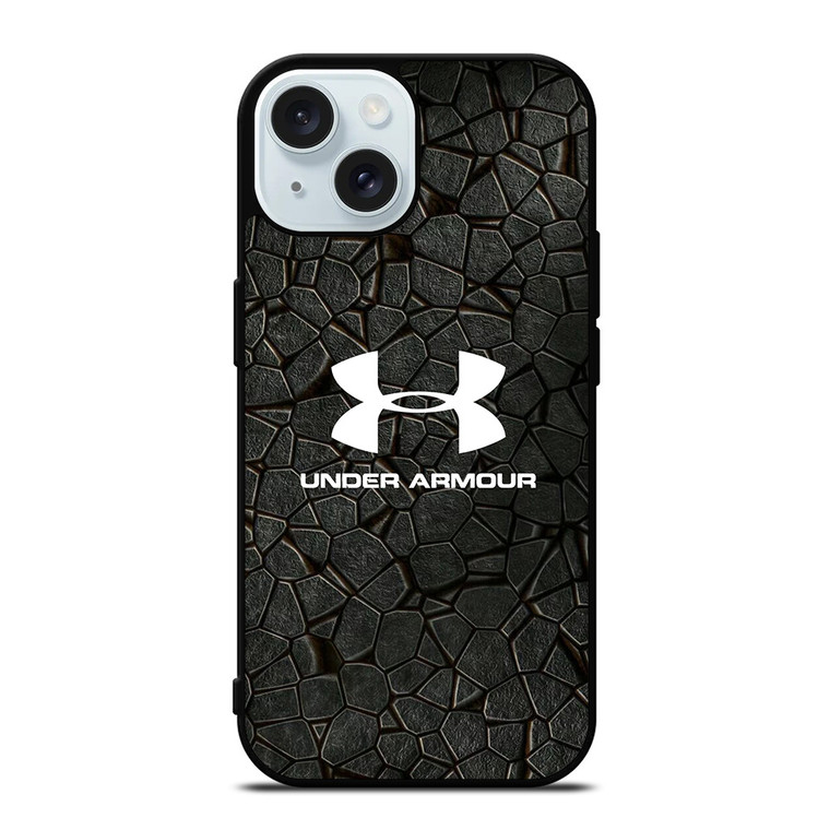 UNDER ARMOUR LOGO STONE iPhone 15  Case Cover