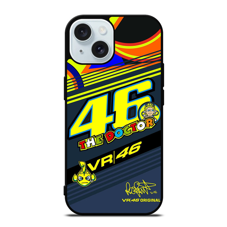 VALENTINO ROSSI VR 46 MOTO GP iPhone 15  Case Cover