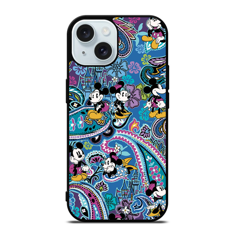 VERA BRADLEY MICKEY MOUSE iPhone 15  Case Cover