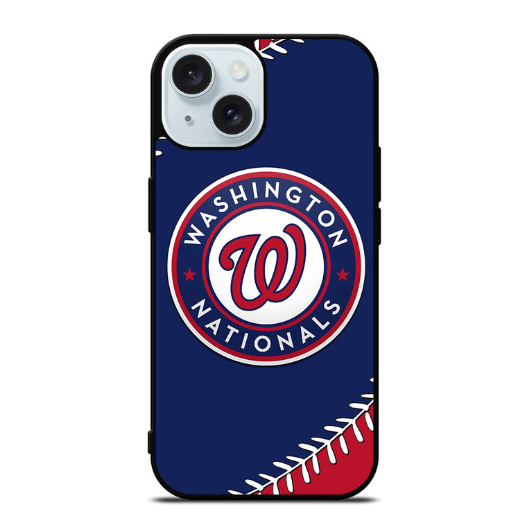 WASHINGTON NATIONALS BASEBALL LOGO iPhone 15  Case Cover