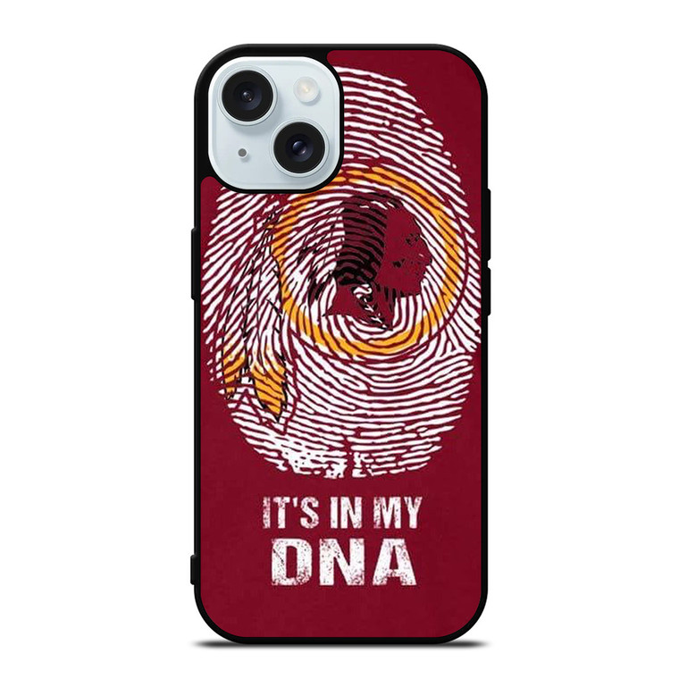 WASHINGTON REDSKINS FOOTBALL DNA iPhone 15  Case Cover