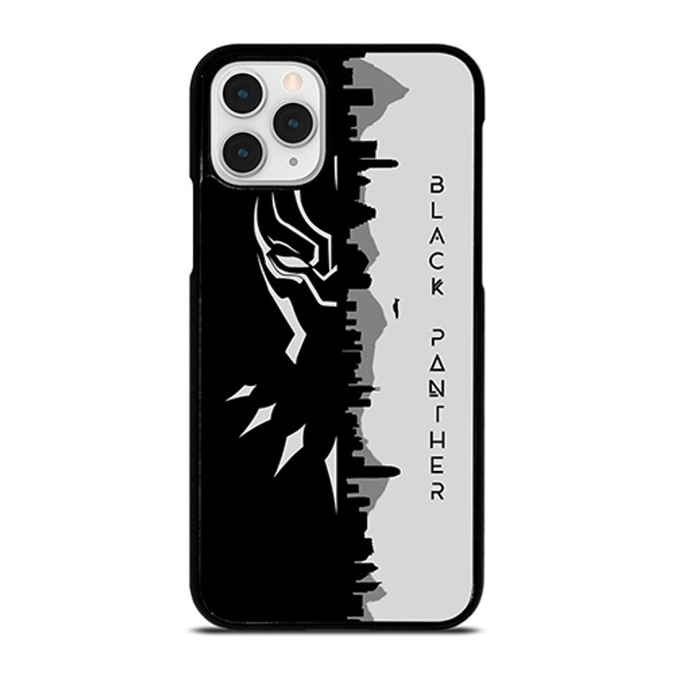 BLACK PANTHER BLACK WHITE FAN ART iPhone 11 Pro Case BLACK PANTHER BLACK WHITE FAN ART iPhone 11 Pro Case