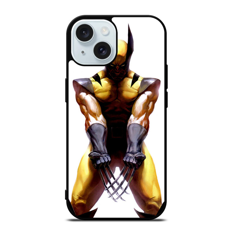 WOLVERINE X-MEN YELLOW SUIT iPhone 15  Case Cover