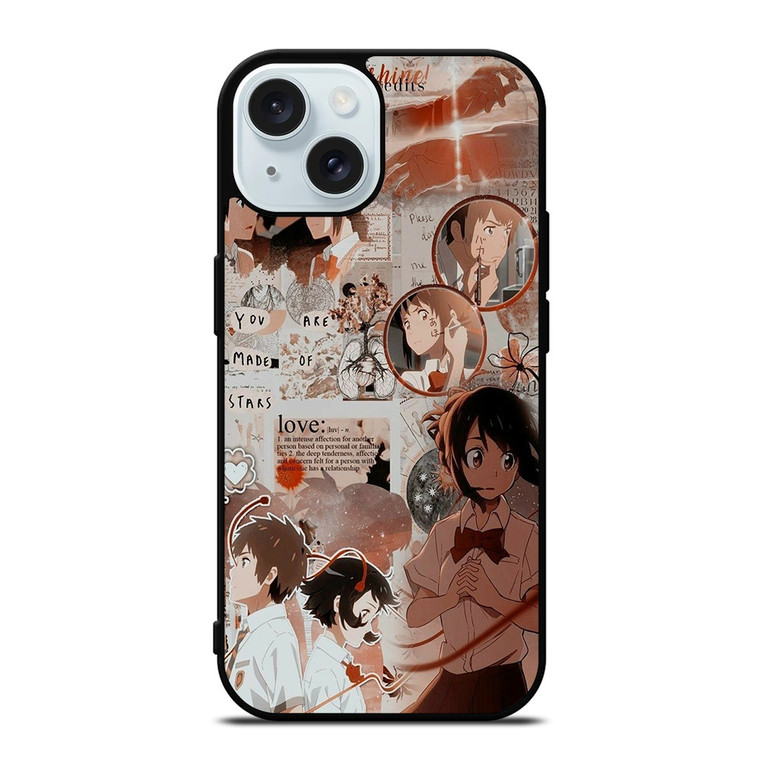 YOUR NAME ANIME iPhone 15  Case Cover