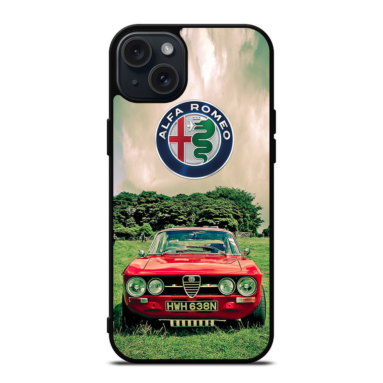 ALFA ROMEO CAR STYLE iPhone 15 Plus Case