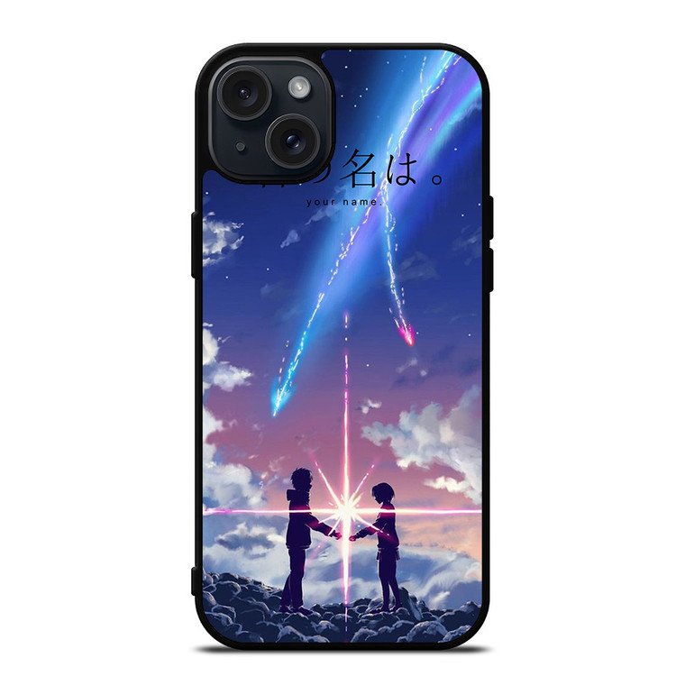 ANIME MOVIE YOUR NAME KIMI NO NAMAE WA SPARKLING COMET iPhone 15 Plus Case