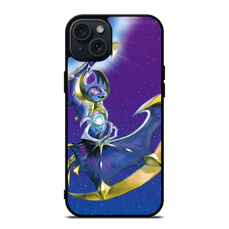 ANIME POKEMON DUN AND MOON LUNALA iPhone 15 Plus Case ANIME POKEMON DUN AND MOON LUNALA iPhone 15 Plus Case