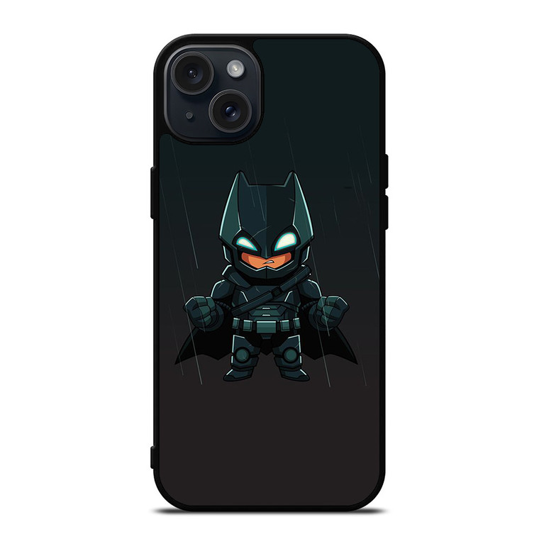 ARMORED BATMAN KAWAII VS SUPERMAN iPhone 15 Plus Case