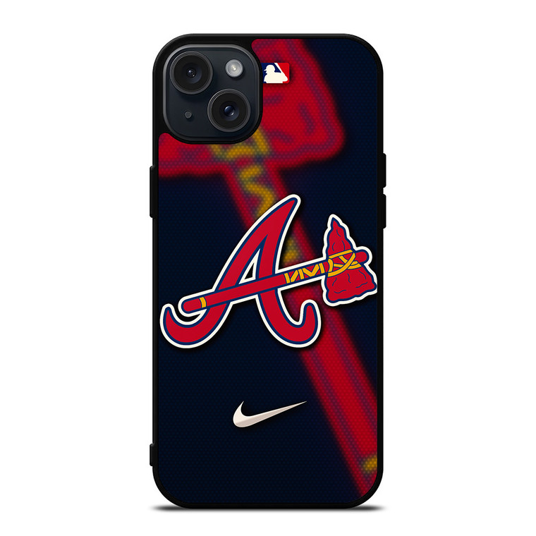 ATLANTA BRAVES MLB NIKE iPhone 15 Plus Case