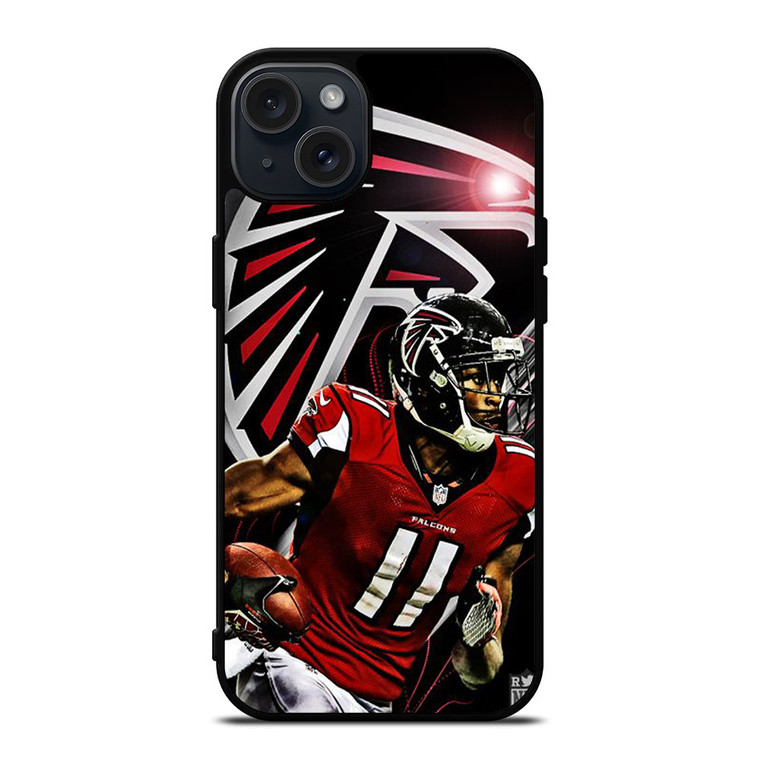 ATLANTA FALCONS 11 JULIO JONES iPhone 15 Plus Case