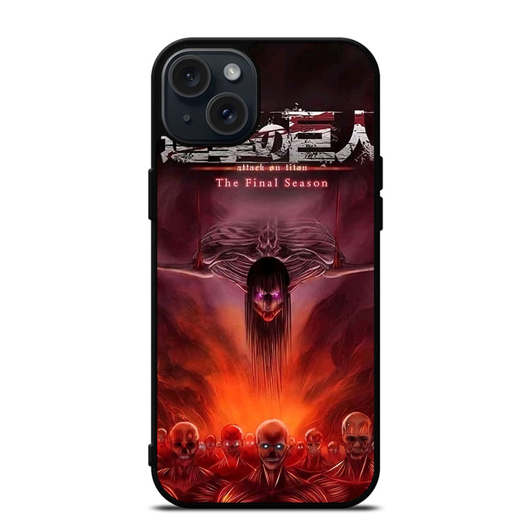 ATTACK ON TITAN FINAL SEASON iPhone 15 Plus Case