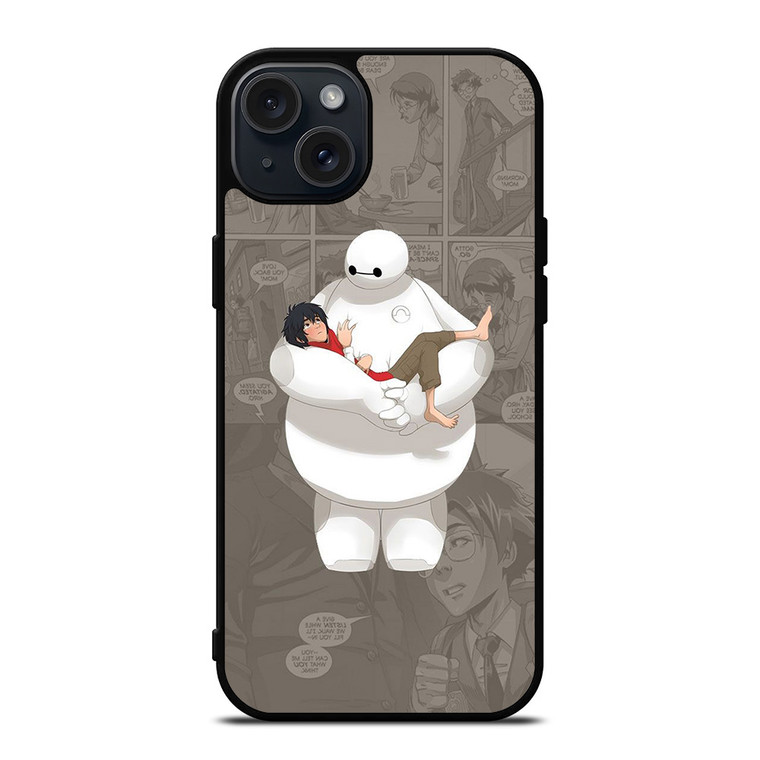 BAYMAX BIG HERO 6 COMIC iPhone 15 Plus Case BAYMAX BIG HERO 6 COMIC iPhone 15 Plus Case