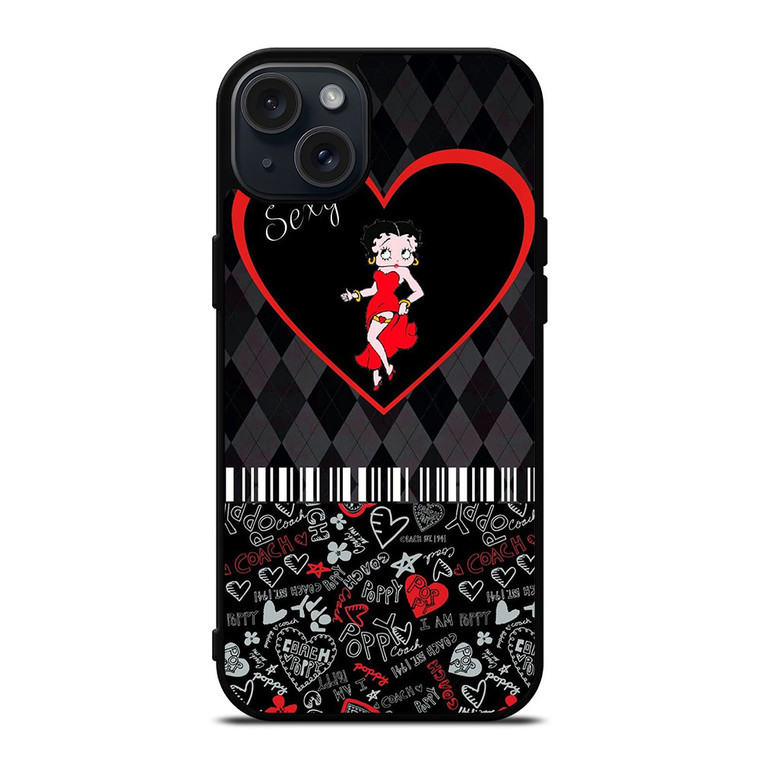 BETTY BOOP SEXY 2 iPhone 15 Plus Case