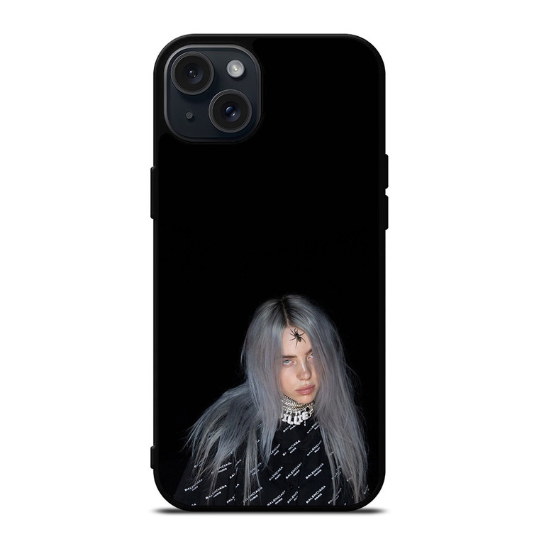 BILLIE EILISH BLACK FADE PHOTO iPhone 15 Plus Case