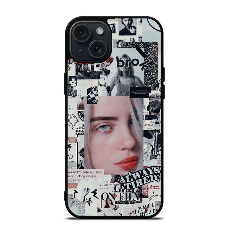 BILLIE EILISH COLLAGE 2 iPhone 15 Plus Case