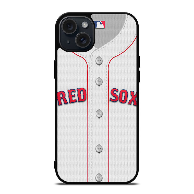BOSTON RED SOX JERSEY iPhone 15 Plus Case