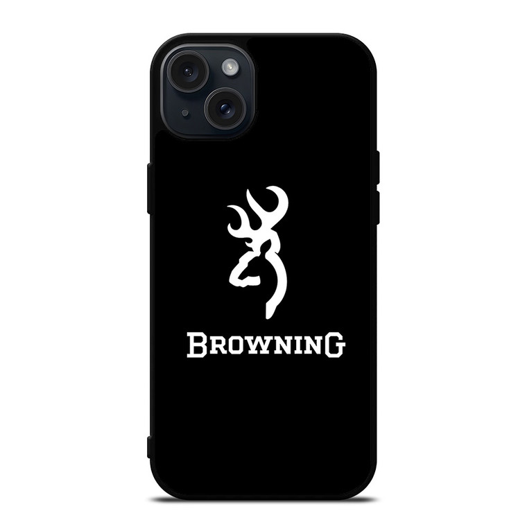 BROWNING ARMS LOGO iPhone 15 Plus Case BROWNING ARMS LOGO iPhone 15 Plus Case