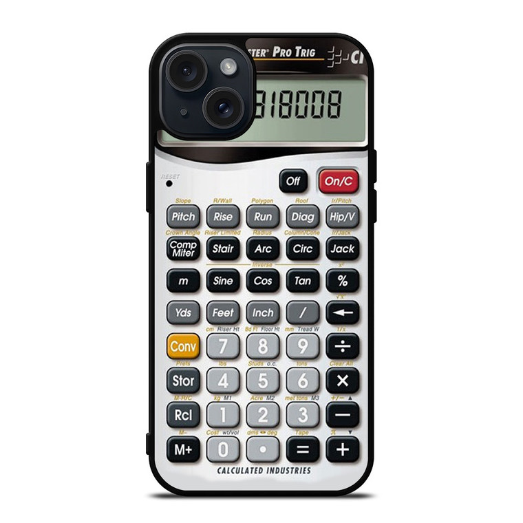 CALCULATOR FUNNY iPhone 15 Plus Case