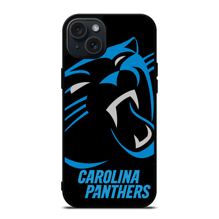 CAROLINA PANTHERS NFL LOGO SYMBOL iPhone 15 Plus Case