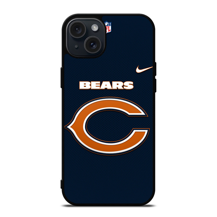 CHICAGO BEARS NFL 3 iPhone 15 Plus Case CHICAGO BEARS NFL 3 iPhone 15 Plus Case