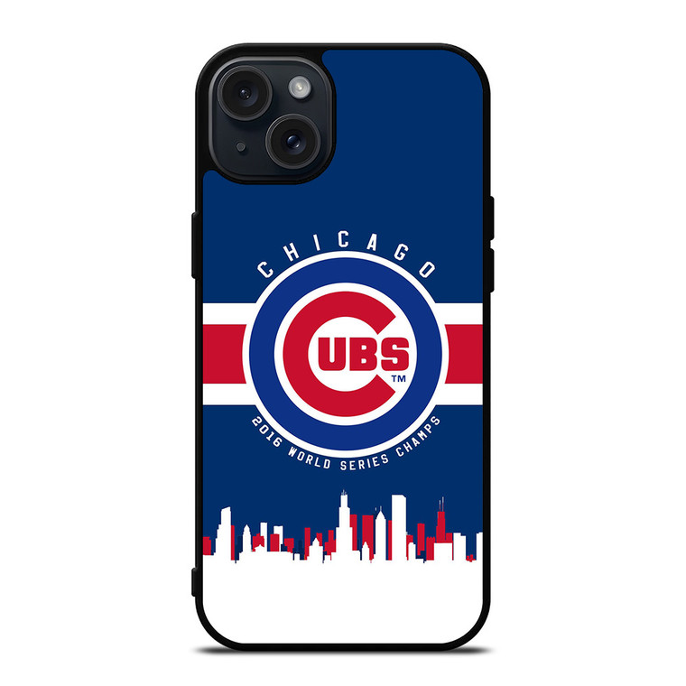 CHICAGO CUBS 2016 CHAMPS iPhone 15 Plus Case