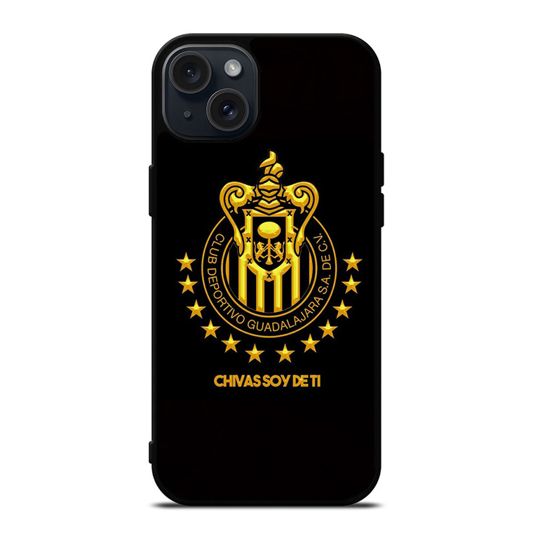 CHIVAS GUADALAJARA LOGO iPhone 15 Plus Case