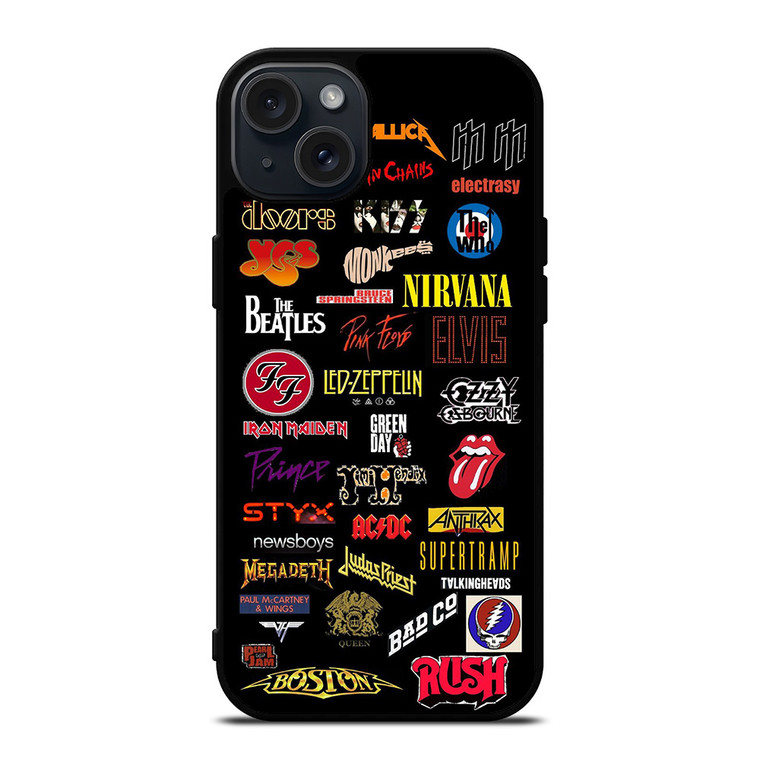 CLASSIC ROCK BAND LOGO iPhone 15 Plus Case