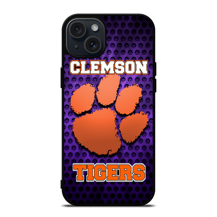 CLEMSON TIGERS iPhone 15 Plus Case