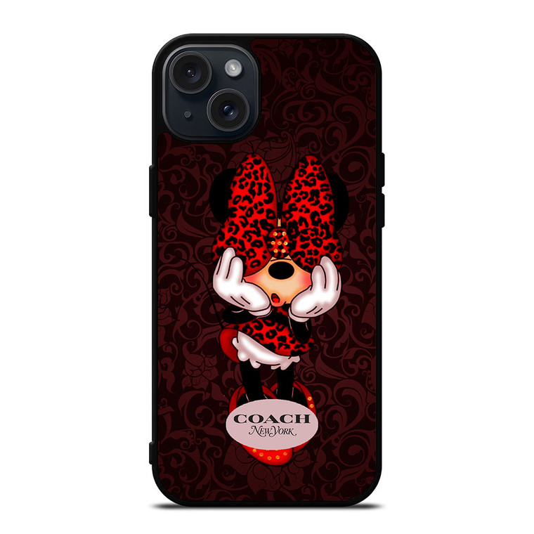 COACH MINNIE MOUSE NEW YORK iPhone 15 Plus Case