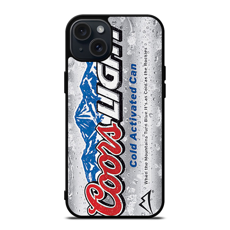 COORS LIGHT BEER 4 iPhone 15 Plus Case