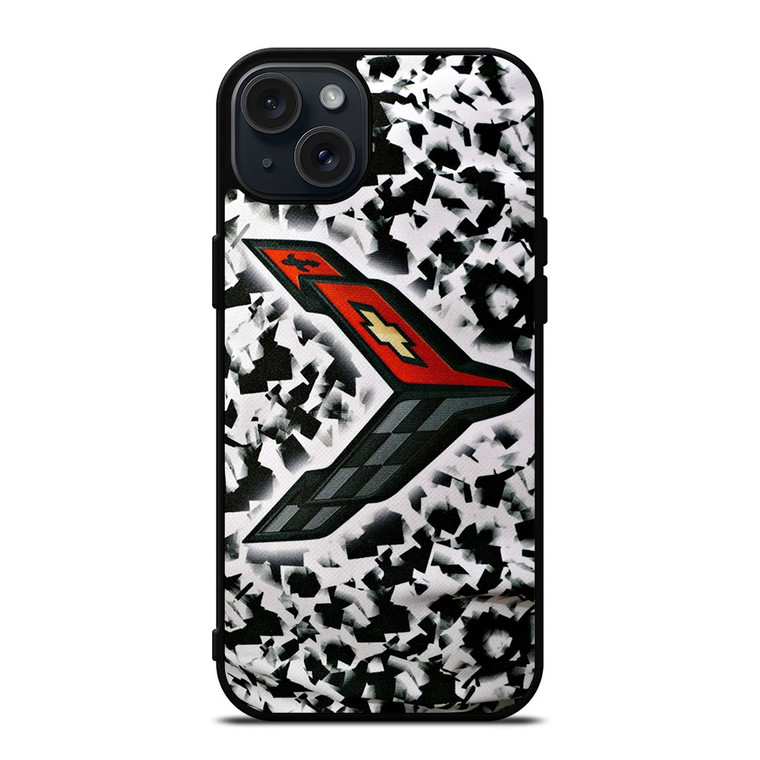 CORVETTE LOGO C8 iPhone 15 Plus Case