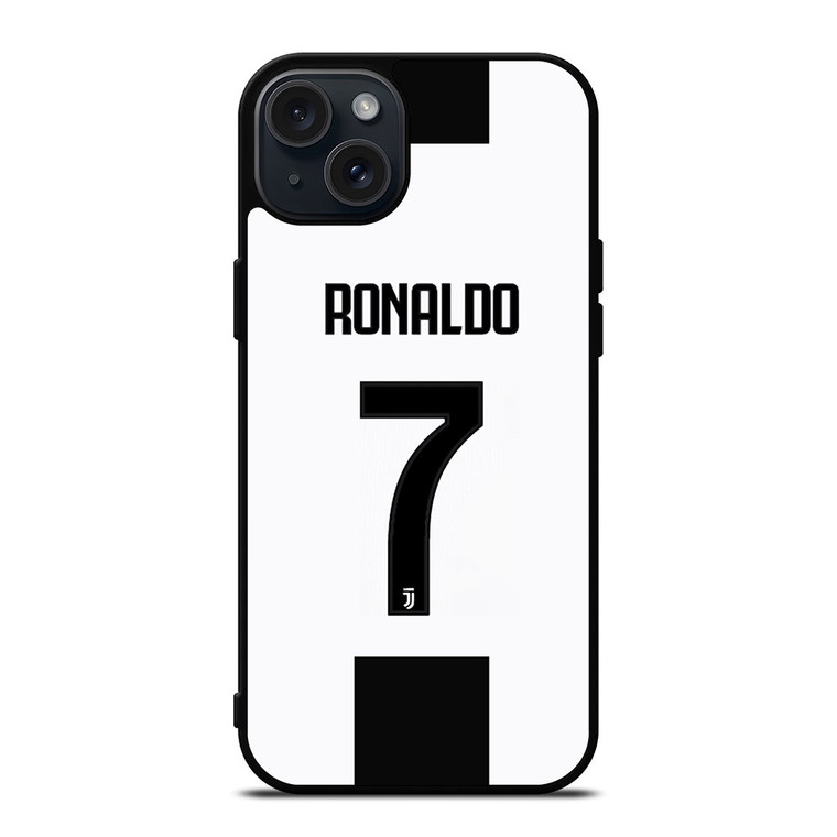 CRISTIANO RONALDO JERSEY 7 JUVENTUS iPhone 15 Plus Case