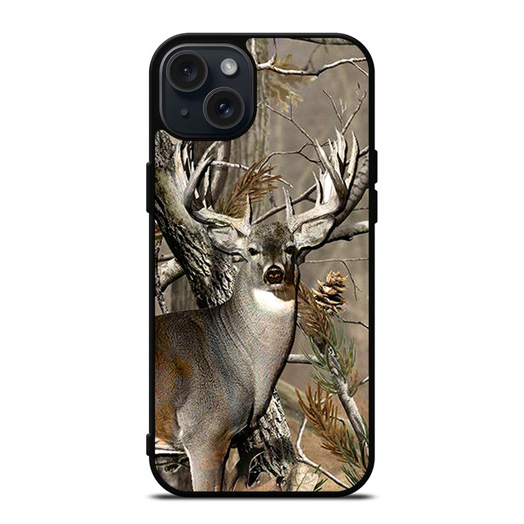 DEER HUNTING CAMO iPhone 15 Plus Case